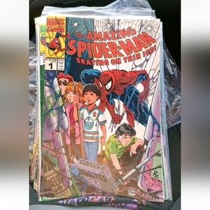 The Amazing Spider-Man Skating On Thin Ice #1 Comic Book